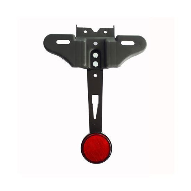 Imagen de Porta Placa Yamaha Dtk Completo