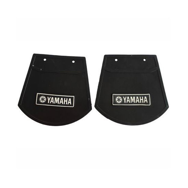 Imagen de Caucho Guardafango Cubre Lodo Logo Yamaha Dte Calimatic Trail