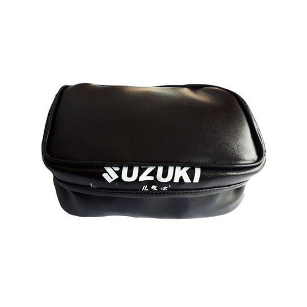 Imagen de Canguro Maleta Logo Suzuki Ts185 Ts125 Ax100 Gn125