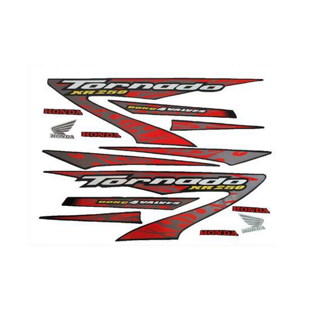 Imagen de Calcomania Honda Tornadado Xr250 Completo