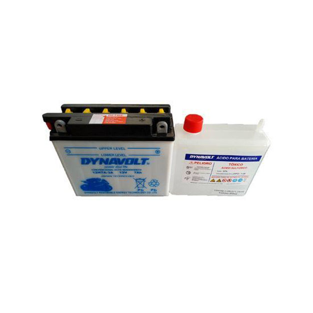 Imagen de Bateria Convencional 12N7A-3A 12V-7Ah (- +) (157L*60A*132H) Delgada)