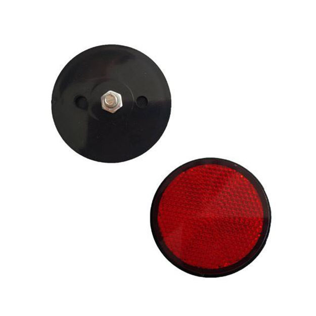 Imagen de Reflectivo Seguridad Redondo 6Mm Rojo Yamaha Dtk