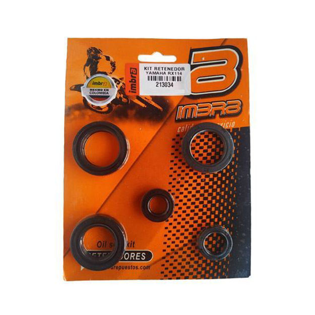 Imagen de Retenedores Yamaha Rx100 Rx115 Kit Completo imbra