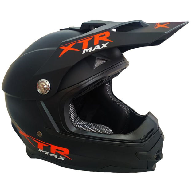 Imagen de Casco Cross Moxal Brillante