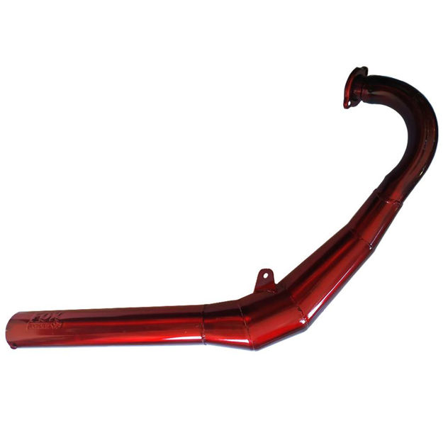 Imagen de Escape Yamaha Rx100 Rx115 Rx125 Rx135 Fox Rojo