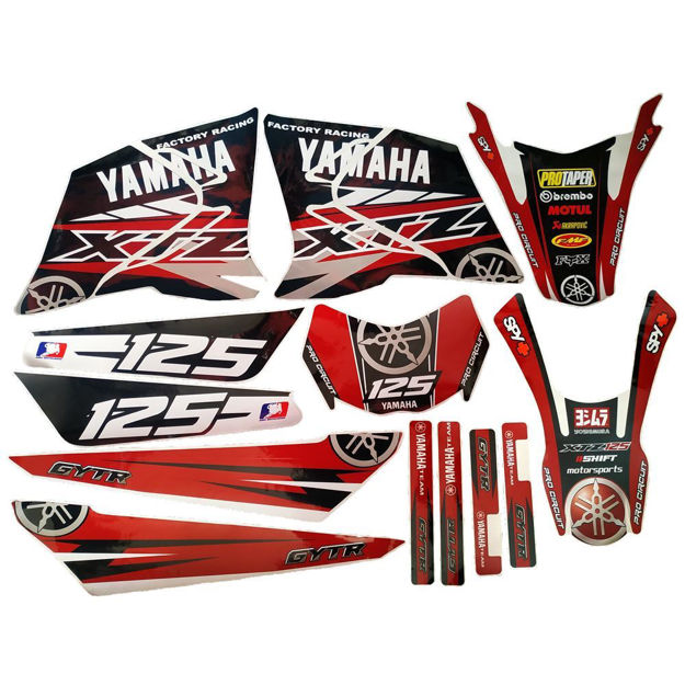 Imagen de Calcomania Completa Yamaha Xtz125 Tipo Cross Col