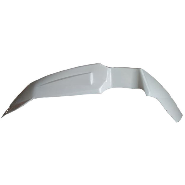 Imagen de Guardafango Delantero Enduro Blanco Universa Lazer Adapatable Yamaha Dtk175 Dt200 Xtz125 Suzuki Ts185 Ts125 Dr200 Honda Xl200 Xr250 Tornado