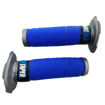 Imagen de Manillar Grips Puños Universal Hoop Azul Rojo Negro Ax100 Ts125 Ts185 Dte Trail Rx100 Rx115 Rx135 Dtk Xtz Gn125 Xr250