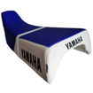 Imagen de Sillin Montura Yamaha Dtk125 Dtk175 Bicolor Con Costura Base plastica + Platinas
