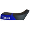 Imagen de Sillin Montura Yamaha Dtk125 Dtk175 Bicolor Con Costura Base plastica + Platinas