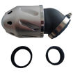 Imagen de Filtro Aire Conico Universal Carbono Azul Plateado Xtreme