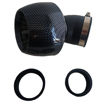 Imagen de Filtro Aire Conico Universal Carbono Azul Plateado Xtreme