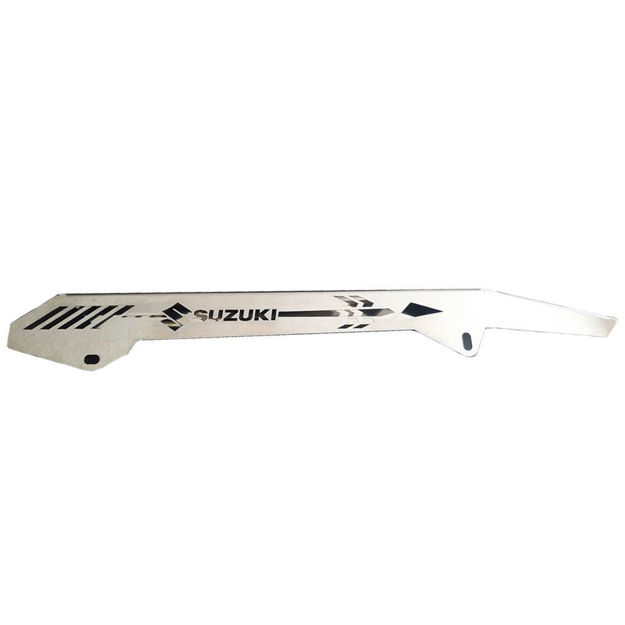 Imagen de Guarda Cadena Protector Cadena Metal Suzuki Ax100 lujo