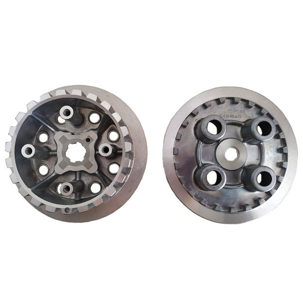 Imagen de Plato Interno y Prensa Embrague Yamaha Dtk 18G-16371/51 Keyman