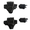 Imagen de Guardapolvo Manigueta Universal Negro Corrugado Freno Tambor Yamaha Dte Climatic Dtk Trail Suzuki Ts185 3280