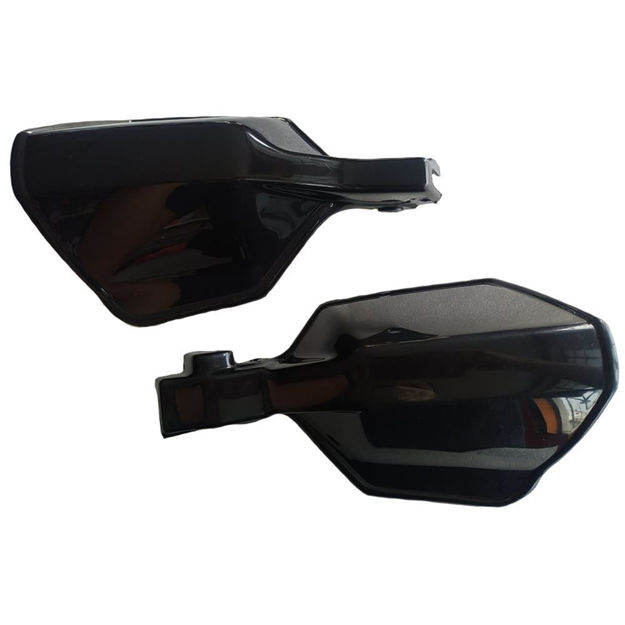 Imagen de Cubre Manos Suzuki  Ts125cr Dr200 Yamaha Dt200 Dtk175 Honda Xr250 TornadoFreno de Disco Blanco Negro