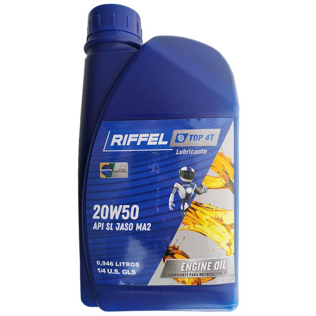 Imagen de Aceite  20w50 Normativa API SL JASO MA2 Riffel