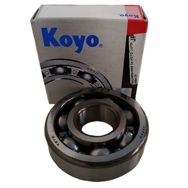 Imagen de Rodamiento 6304 C4 KOYO Bancada Cigueñal Derecho Yamaha Dtk Dte Climatic Rx100 Rx115 Rx125 Rx135 Ts125 Ts185 Ax100