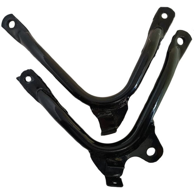 Imagen de Base Reposapies Aereos Yamaha Rx100 Rx115 Negro