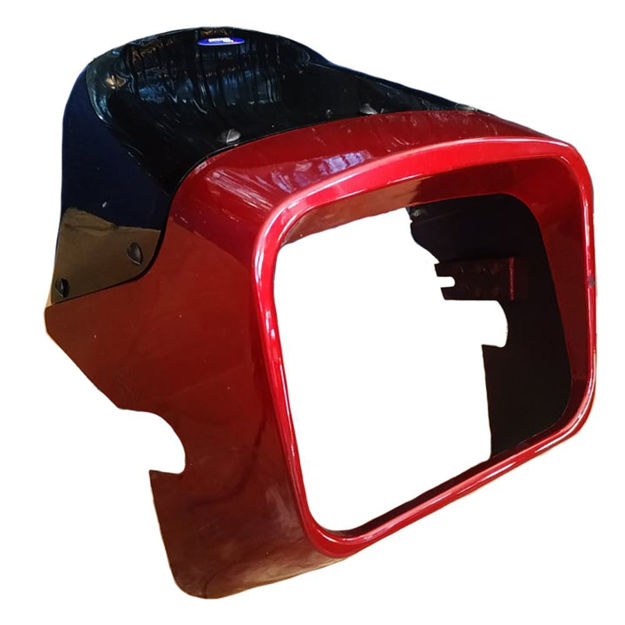 Imagen de Mascarilla Delantero Yamaha Rx115 Rojo Vino Tinto