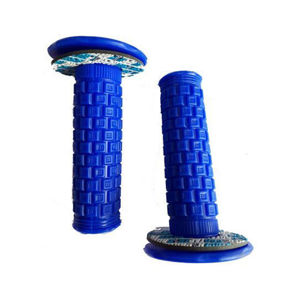 Imagen de Manillar Grips Puños De Moto Colores Lazer