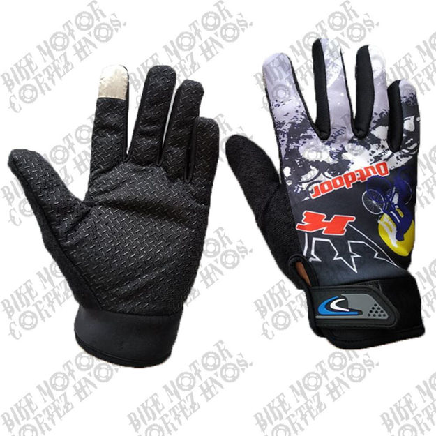 Imagen de Guantes Ciclismo Dedo Largo Marcas